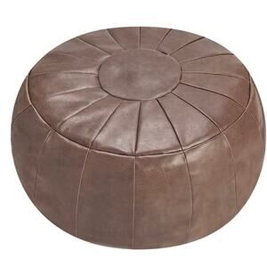 NWT ROTOT Decorative Pouf, Ottoman, Bean Bag Chair,Foot Rest, Storage Unstuffed